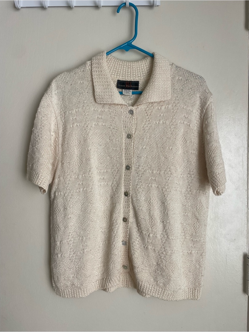 Jenny Buchanan Knitted Button Up